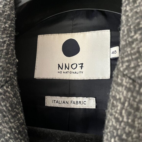 NN07 Aaron Topcoat, Wool-Cashmere Blend, Slim Fit - Picture 4 of 12